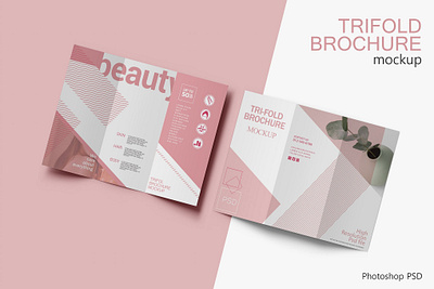 Trifold Brochure Mockup V.4 brochure mockup business catalog clean design fold graphic graphic design illustration indesign magazine marketing print printable professional professional fold template templates trifold trifold brochure