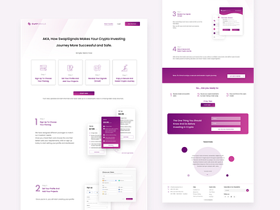 How it works page Design branding design illustration landing page logo ui ui design ux ux design webdesign