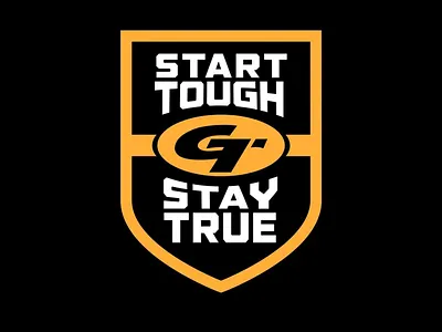 Gold Tip logo archery arrows badge black bow design gold goldtip hunting logo outdoors sport vista outdoors