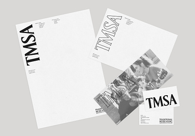 TMSA Rebrand brand identity branding brochure design graphic design stationary design visual identity design