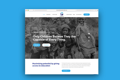 Special Youth Foundation design sketchapp ui uidesign ux design