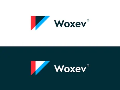 Woxev logo design branding business logo colorful logo corporate logo design graphic design icon identity illustration katter logo logo logo creation logo designer logo maker minimal modern logo vector vlatter logo w latter logo woxev logo