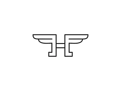 H bird bird logo brand branding creative design fast fast logo faster fly identity logo logo design logo designer modern move sky speed