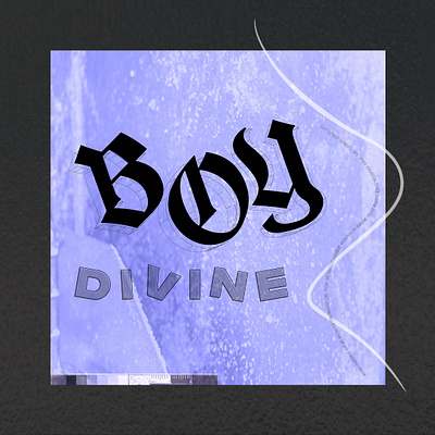 boy divine single art albumdesign coverart graphic design music singleart