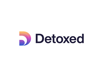 Detoxed Logo | D Letter Logo a b c d e f g h i j k l m n branding branding identity d letter d letter logo d logo d mark d monogram design flar flat gradient d logo graphic design icon letter d letter d logo logo logo design minimalist o p q r s t u v w x y z