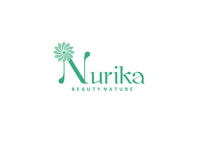 Nurika beauty branding graphic design logo nature