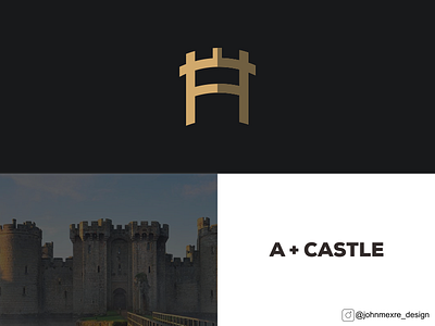 A + CASTLE branding business company design graphicdesign illustration logo logos monogram ui