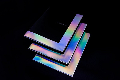 DESIGN Holográfico hipnotizantes branding graphic design holographic inspiration