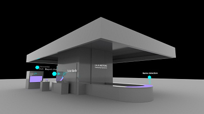 Modular Brand Booth - Imagining the future of car showrooms 3d automotive conceptgeneration designautomotive