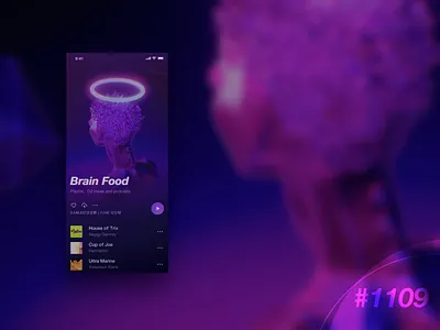 Music list Page 3d ui