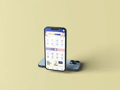 Smartphone Display Mockup background