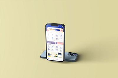 Smartphone Display Mockup background