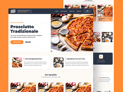 Pizza Sparkle Template for WebWave delivery design free pizza restaurant template web webdesign website website design webwave