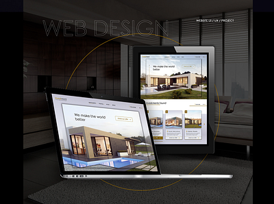 Web Design development apartaments company branding design graphic design illustration ui ux web website