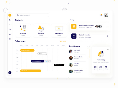 Task Management Dashboard UX/UI Design dashboard dashboard design design management management dashboard project management project manager task management task manager team management ui uiux