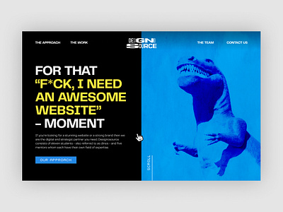 GEN 11: Designosource website designosource dinos webdesign website