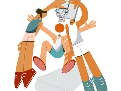 Basketball team friendship team