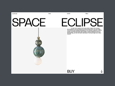 Lasvit Concept - Navigation animation detail ecommerce globe interaction light lighting menu minimal navigation product projects transition ui ux webdesign website