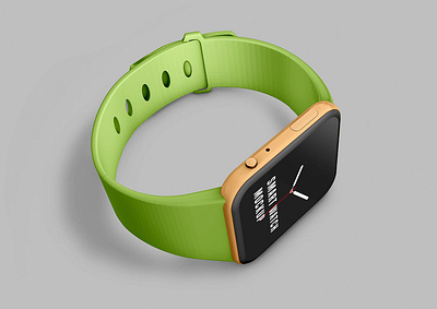 Smart Watch Mockup amazfit android apple clock design device display fitbit fitness ios latest mockup smart smartwatch touch ui ux watch wear wristband