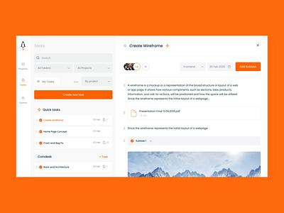 Team Project Management Software | Lazarev. animation board chart clean dashboard design desktop kanban management motion graphics organization project software task teams to do ui ux web