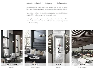 Interior Design Website logo ui ux web design