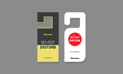 Door hanger design background do not disturb do not enter door door hanger elements hanger hangers hanging hotel marketing meeting minimal modern motel multipurpose poster real estate restaurant