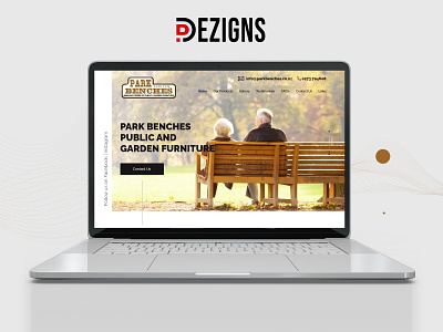 Park Benches Website adobexdabou benches dailyui home page landing page landingpagedesign landingpages modern designs park trendy ui uiux ux web development webpage website website wordpress