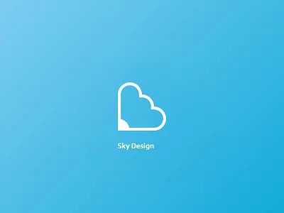 Sky Logo art brand branding design logo logotype typography vector