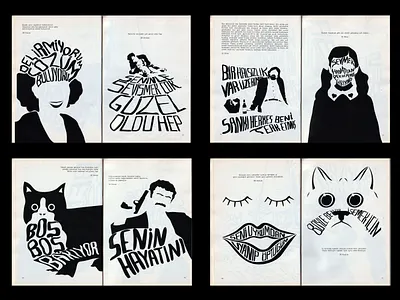 Seyyar Sesler 9 Fanzine book design editorial design fanzine illustration istanbul magazine poster type typography underground