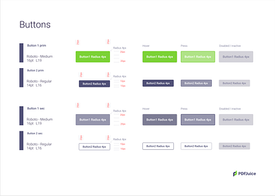 PDF Juice Design Language pt2 branding design logo ui