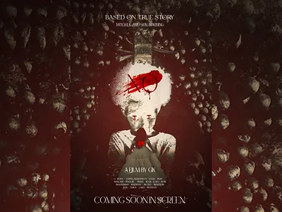 NO Thriller Movie Poster Design art blackonewhitegk concept design film firebeez illustration movie poster thriller