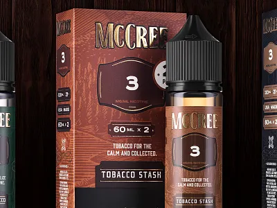 McCree Branding & Package Design branding design identity logo packaging product retail tobacco type typography vapor