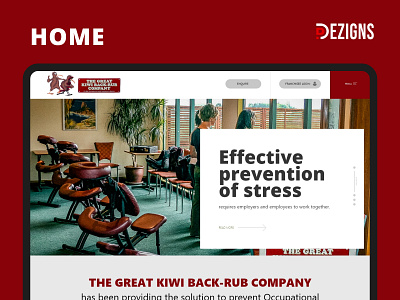 The Great Kiwi Back Rub Company Website adobexdabout back rub comapny design health home page kiwi landing page modern designs modern webapge ui ui inspiration ui trendy uiux userexperience ux uxuidesign web development website websiteservice