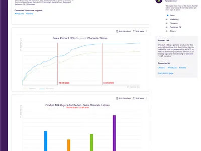 AskVasco search... ai analytics app dashboard ui design ui