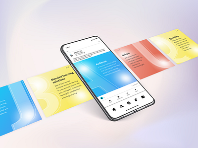 Social Media Design – Mockup graphic design mobile social media ui