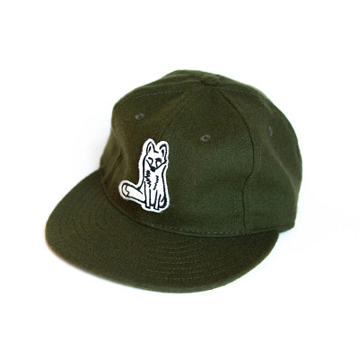 Fox Hat cap fox green hat