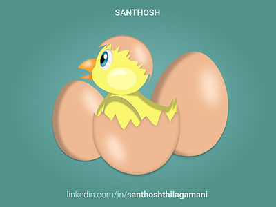 3D Illustration in Figma 3d chicken design dribble egg illus illustration logo ui vector