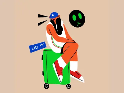 fashion girl illustration illustration