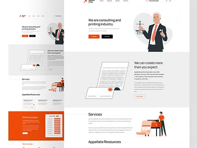 Landing page branding company design graphic design homepage homepagedesign illustration index page inspiration landing photoshop psd design saas ui vector website wordpress
