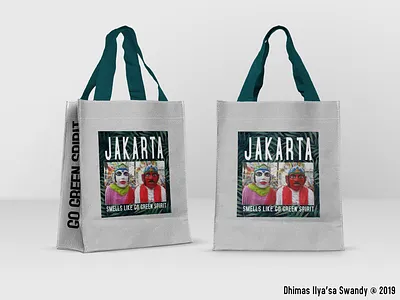 Smells like go green spirit graphic design