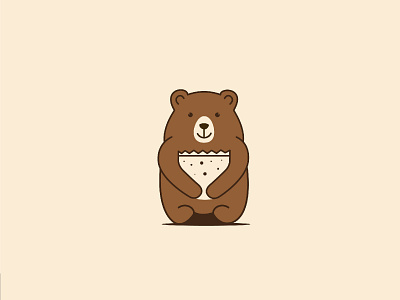 BEAR branding design emblem illustration logo