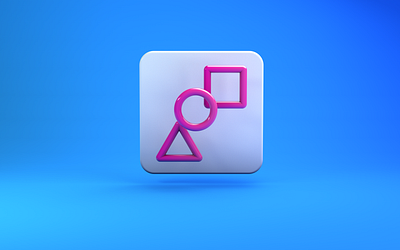 Squid Game 3D Line Icon 3d icon cinema 4d circle graphic design green light icon line icon logo netflix red light square squid game squid game icon trendy triangle web series