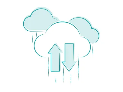 Funky Elements illustrations ✨ cloud colorful connect design files illustration kapustin resources set share storage vector