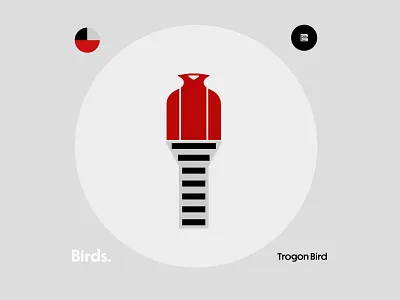 Birds ( 4 of 9 ) - Trogon Bird animal animallogos animals appicons applogos bird birdlogos birds cleanlogos emblems logos marks minimallogos modernlogos simplelogos symbols whatsnew