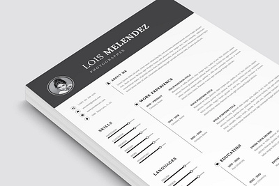 Professional Resume clean clean resume cover letter cv cv design cv template design graphic design illustration job job cv modern motion graphics professional professional resume resume resume design resume template simple word