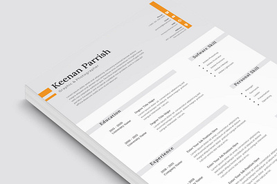 CV Resume Template clean cover letter cv design cv professional cv resume cv template design doc doc cv graphic design illustration job job cv minimalist resume resume design resume template simple template word cv