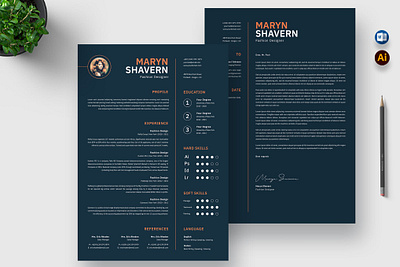 Creative Resume Template clean clean cv cover letter cv design cv template design doc graphic design illustration job job cv minimal minimalist professional professional cv resume resume design resume template word word doc