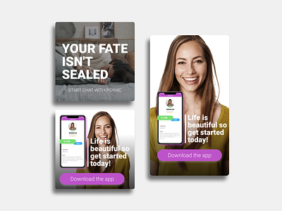 Psychological and Social Counseling App app banner branding design facebook fb idea insta med mobile photo picture psyhic