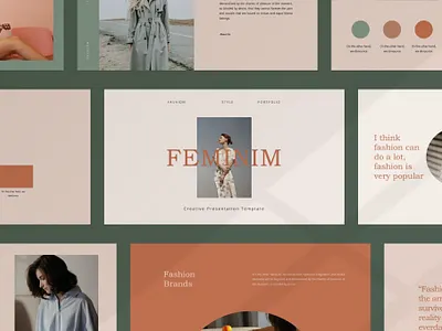 Feminim Bundle Presentation Template abstract branding concept creative design feminim bundle google google slides illustration keynote multipurpose pitch pitch deck powerpoint presentation template purpose slides vector web development web maintance