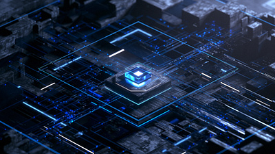 Intel Look Dev 001 3d after effects branding cg design illus motion graphics octane